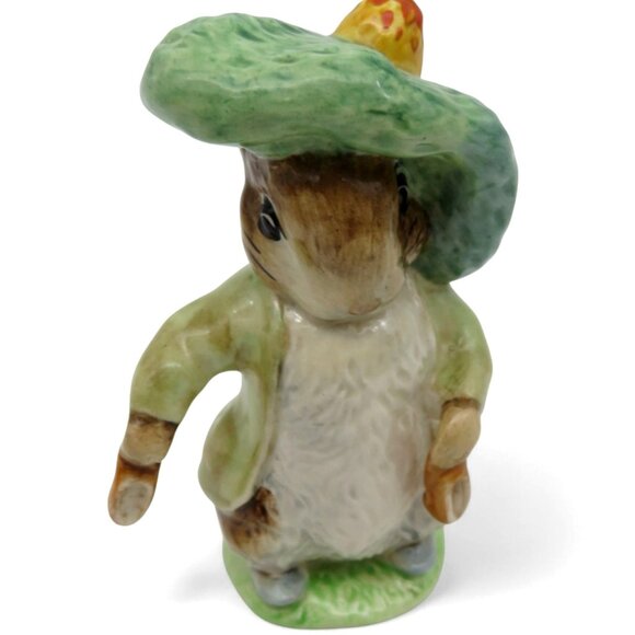 BESWICK Beatrix Potter Benjamin Bunny England Porcelain Vintage Figurine - Picture 11 of 11